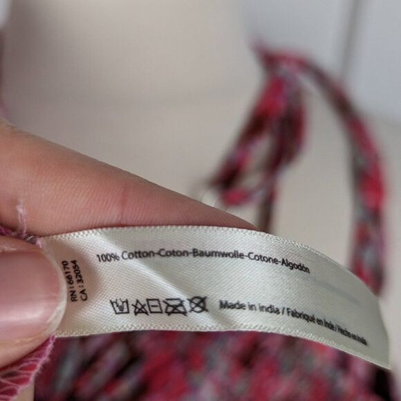 Free People | Talia Tunic Floral Ruffle Top Size Small NWOT - Picture 9 of 9